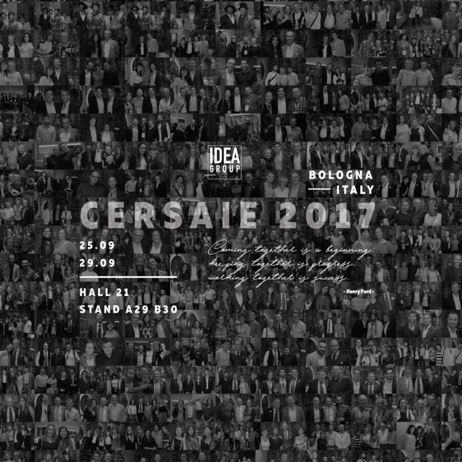 Ideagroup at Cersaie 2017 - Disenia