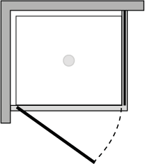 LCPO + LCFI : Pivot door (modular corner)