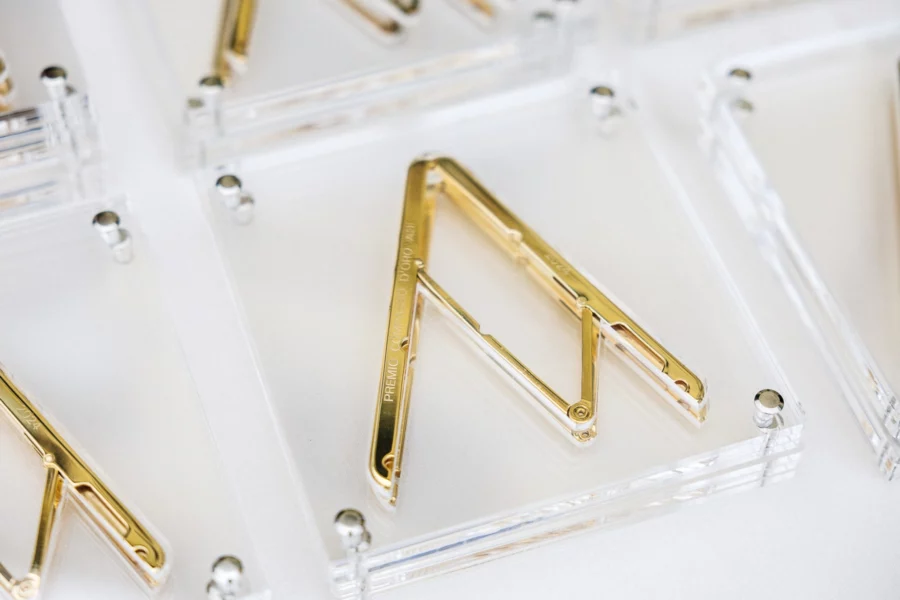 The Lumina fire pit on display at the ADI Design Museum